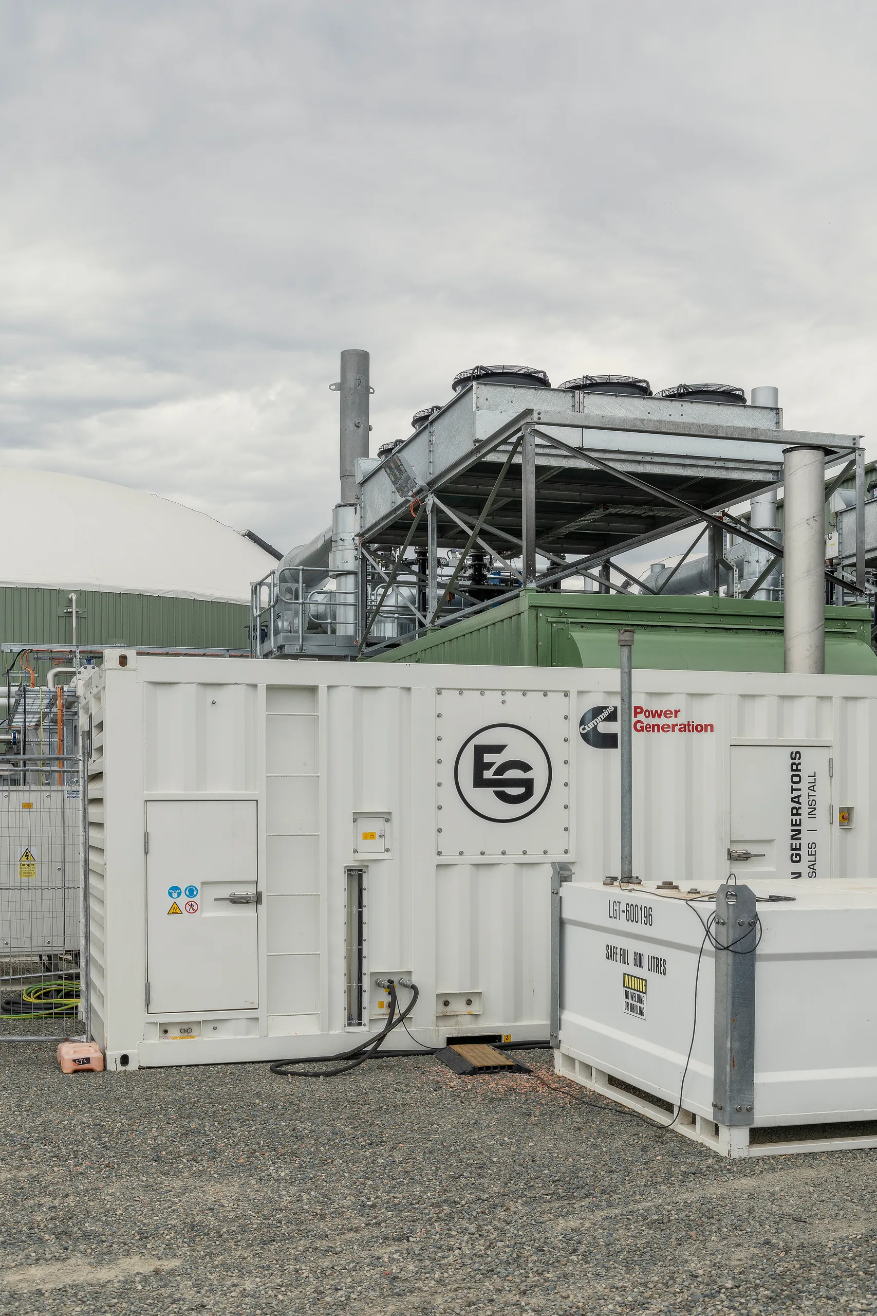 A containerised Eastern Generators power generation unit